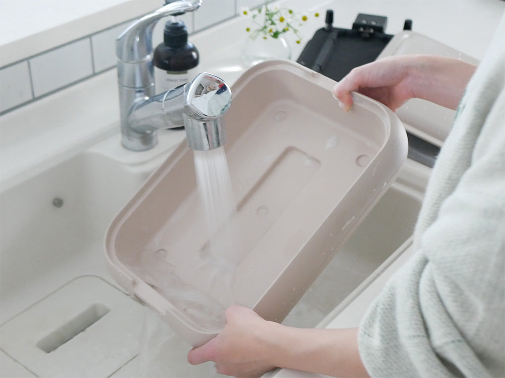 <recolte>丸洗いできるコンパクトなホットプレート