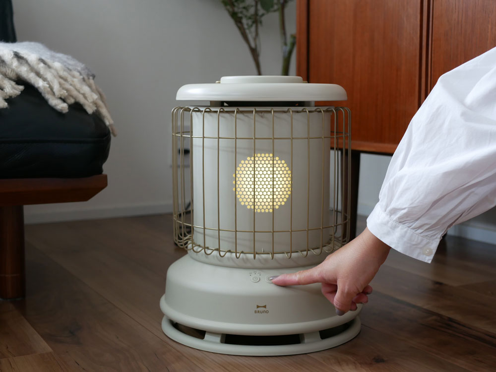 <BRUNO/ブルーノ>全方位型ファンヒーター ClassicStove グレージュ