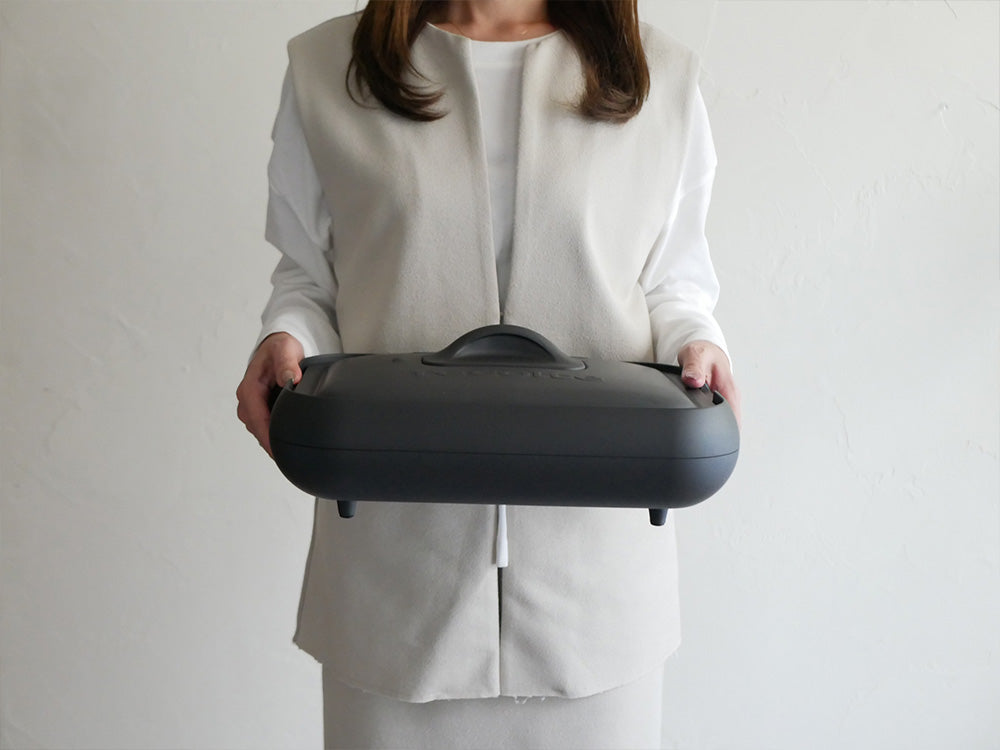 <recolte>丸洗いできるコンパクトなホットプレート