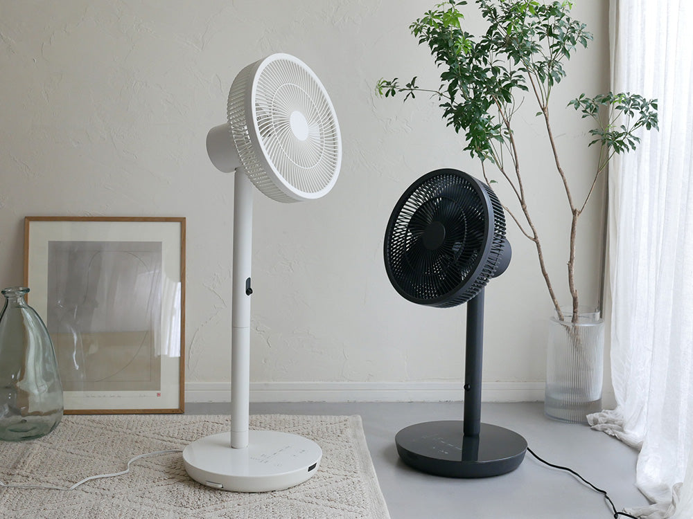 <siroca/シロカ>人認識センサー付き DC扇風機 めくばりファン