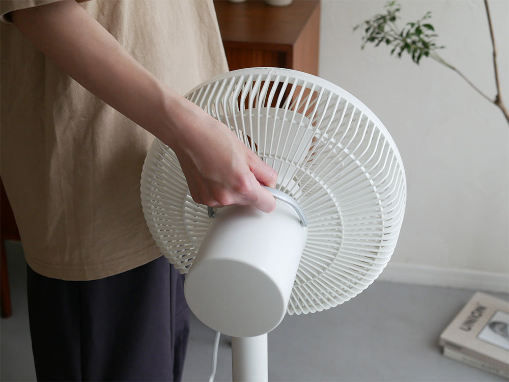 <siroca/シロカ>人認識センサー付き DC扇風機 めくばりファン