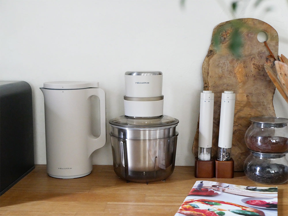 <recolte/レコルト>フードプロセッサーコンボ クリーム ホワイト