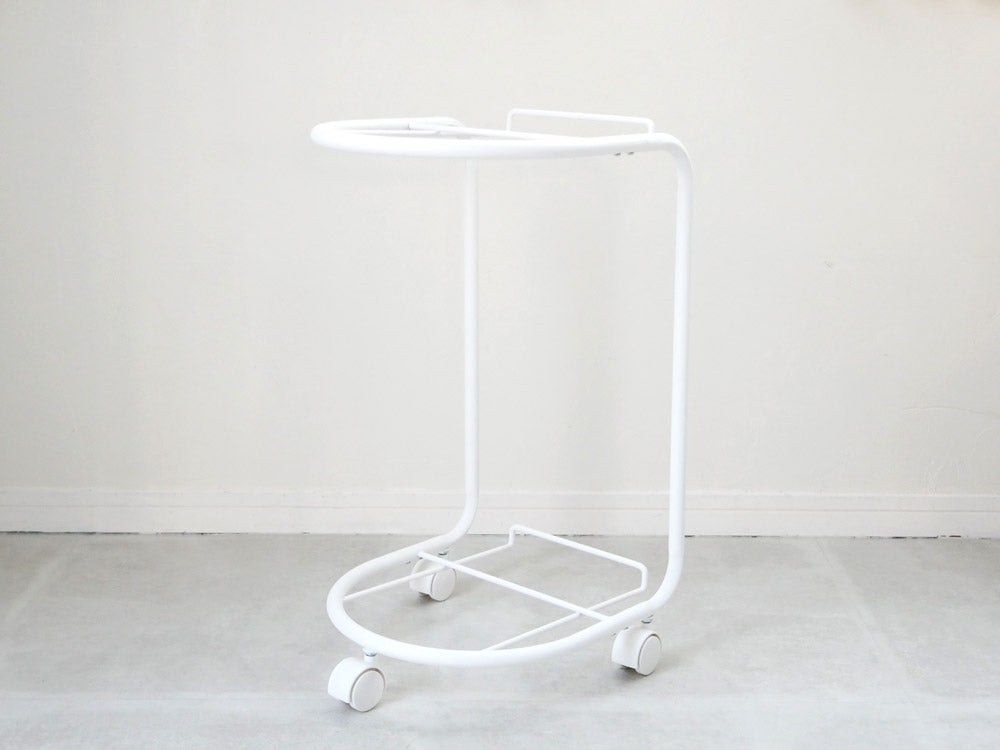 <like-it/ライクイット>ランドリーバスケット 2段 ホワイト