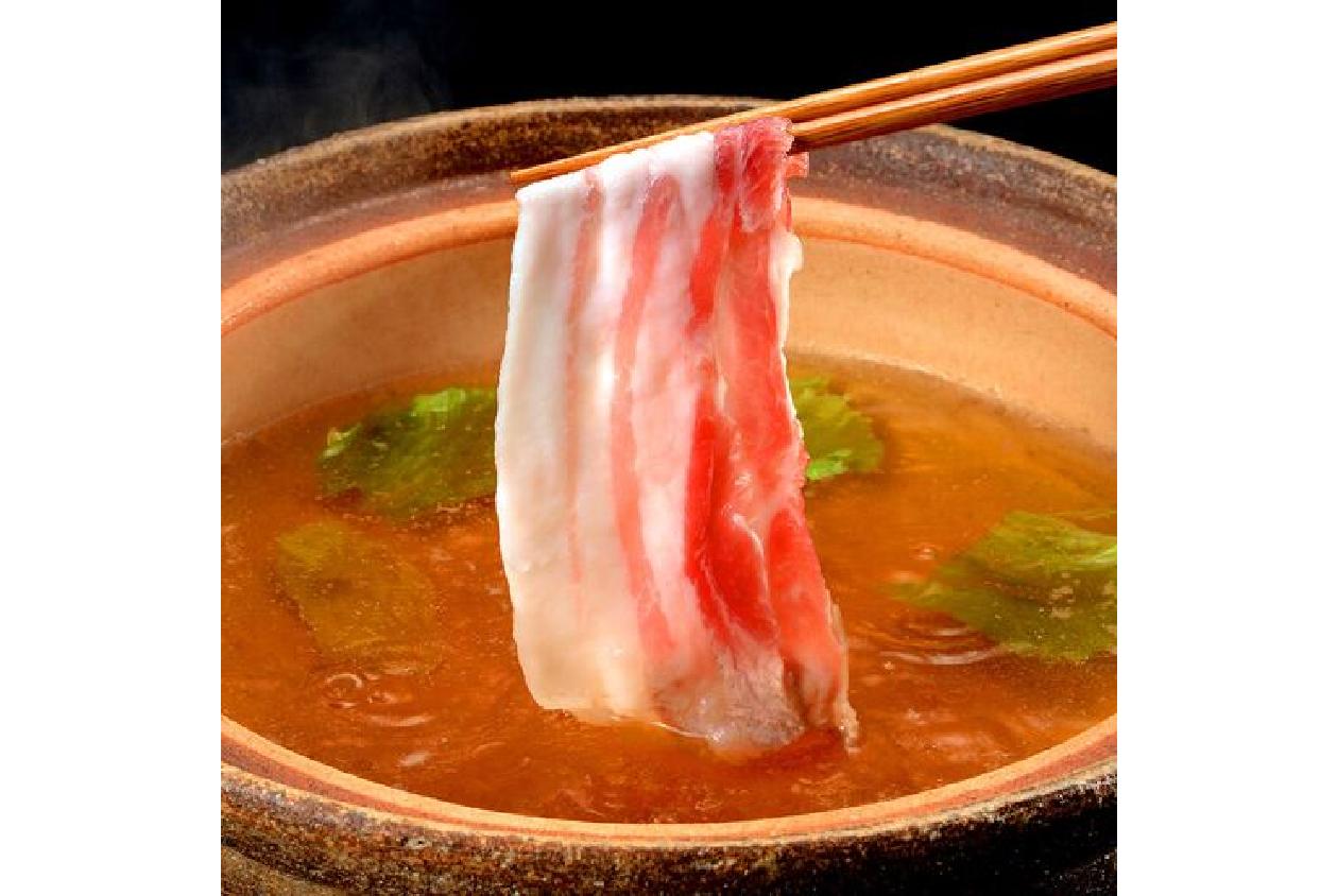 宮崎 霧島黒豚大皿しゃぶしゃぶ「華」 (モモ250g バラ200g 肩ロース200g)