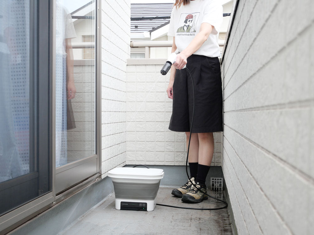 ＜T-PROFESSIONAL/ティープロフェッショナル＞シリーズ史上最小！ ザ ハイドロクリーナー コードレス高圧洗浄機 THE HYDRO AIR
