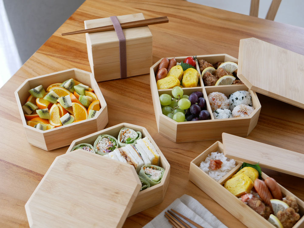 ＜若兆＞食洗機対応 竹のお重箱