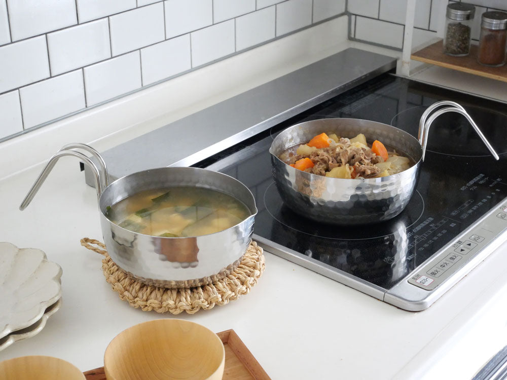 ＜彩式＞持ちやすさにこだわった雪平鍋