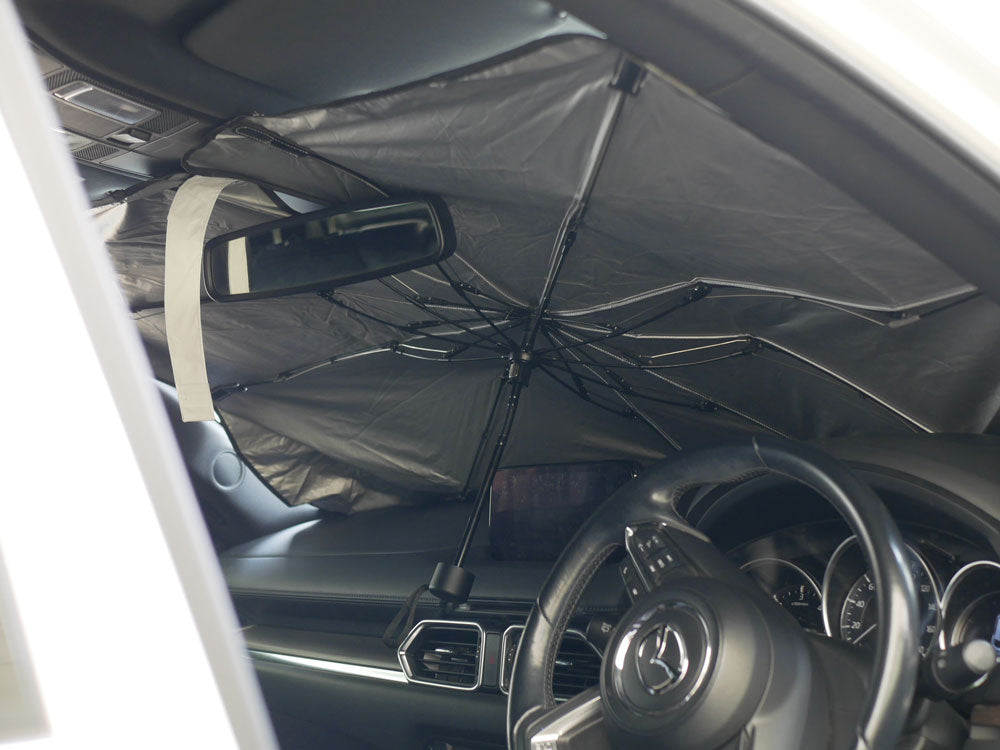 ＜CARFITY/カーフィッティ＞車内を守る 遮熱カーシェードパラソル