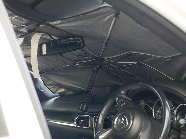 ＜CARFITY/カーフィッティ＞車内を守る 遮熱カーシェードパラソル