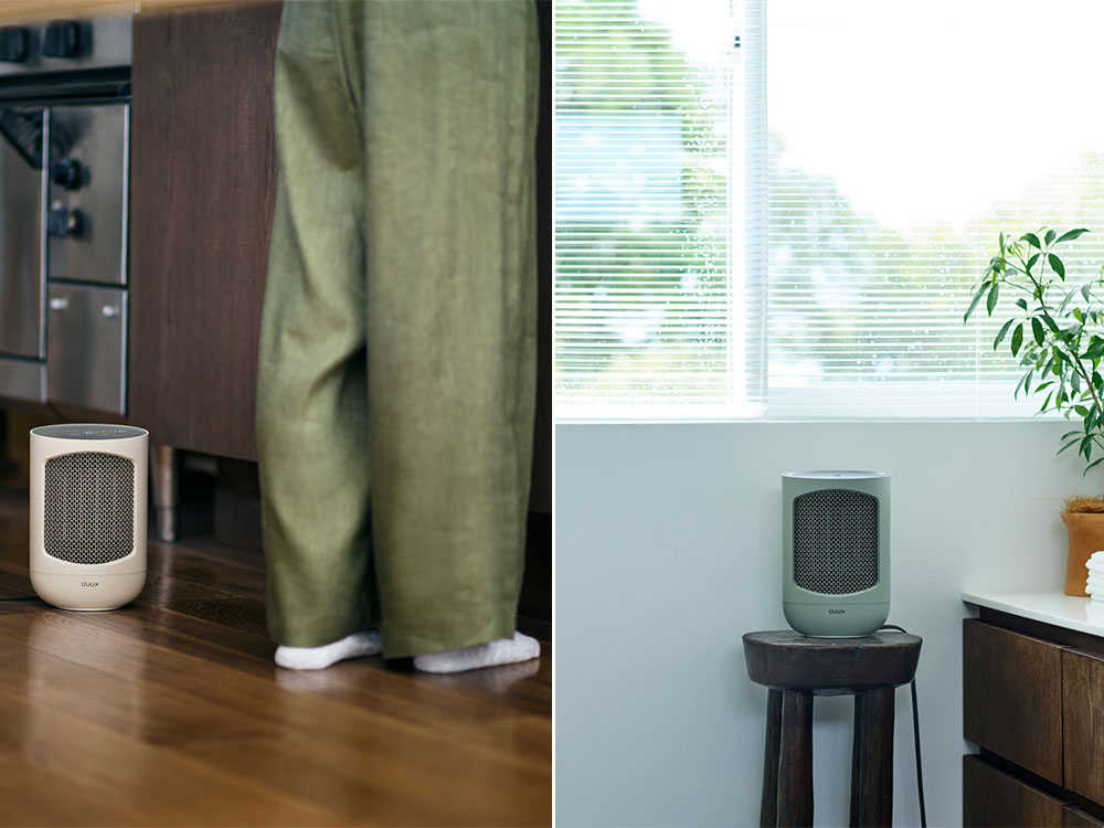 ＜Duux/デュクス＞即暖ミニセラミックファンヒーター zone