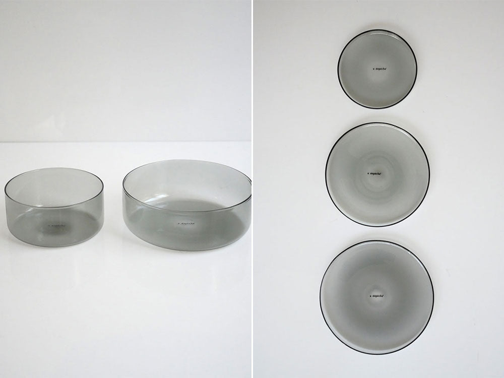 ＜adepeche/アデペシュ＞ガラスの器　noon collection