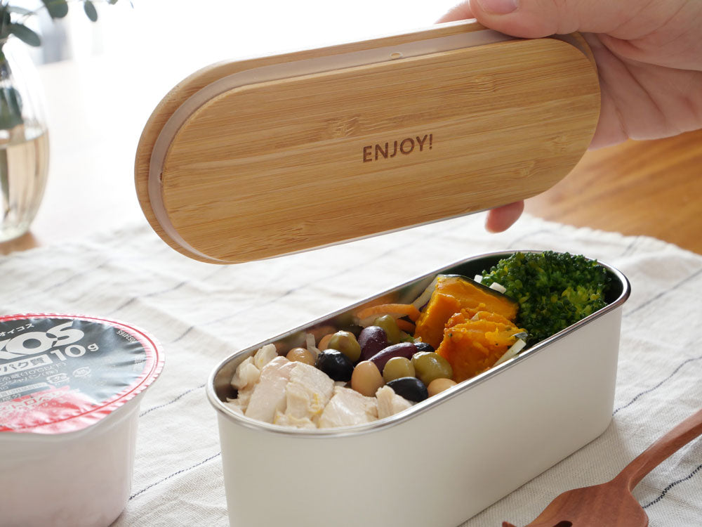 ＜ののじ＞電子レンジ対応 ステンレス ランチボックス