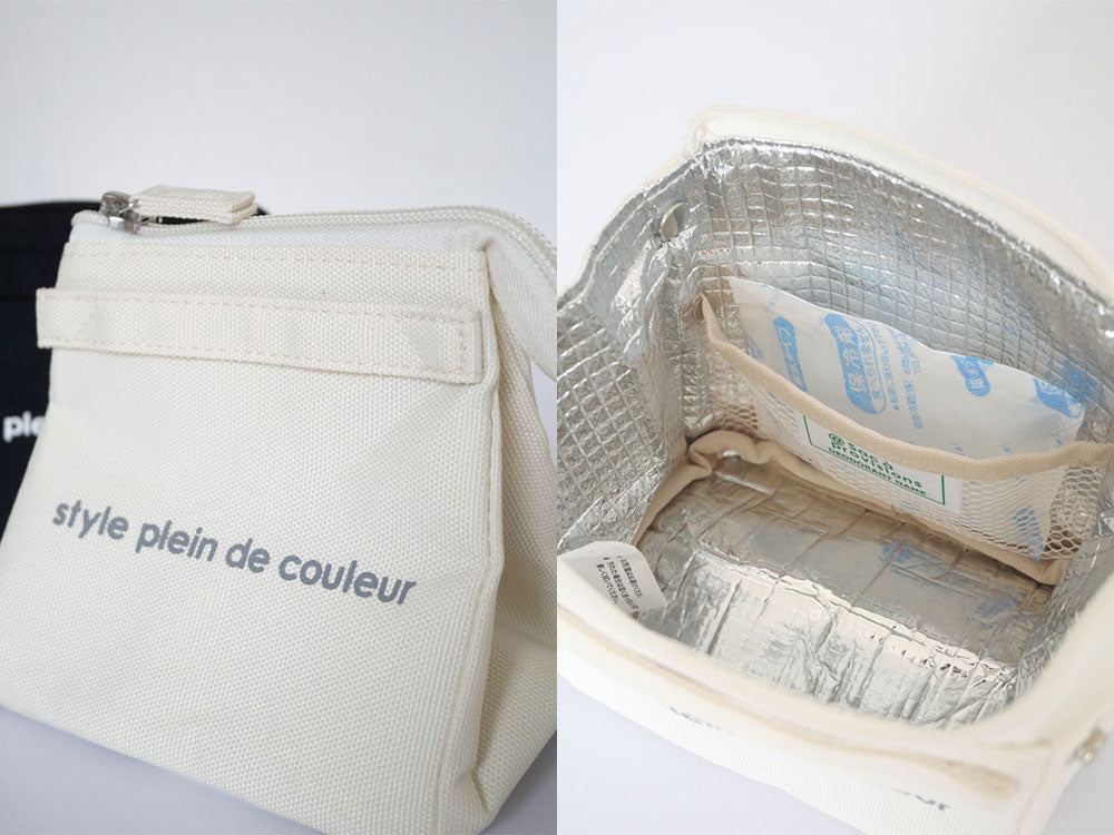 ＜style plein de couleur/スタイルプレンドゥクルール＞スクエアおにぎりポーチ・スクエアポーチ　