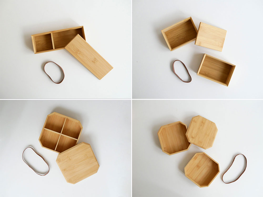 ＜若兆＞食洗機対応 竹のお重箱