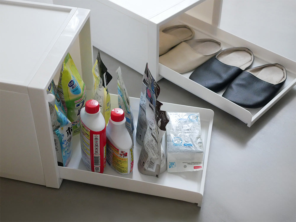 ＜like-it/ライクイット＞クローゼットシステム引き出し オープントレータイプ