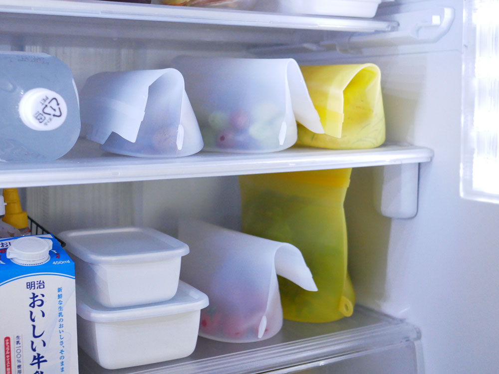 ＜コジット＞大きくひらくシリコンクックバッグ