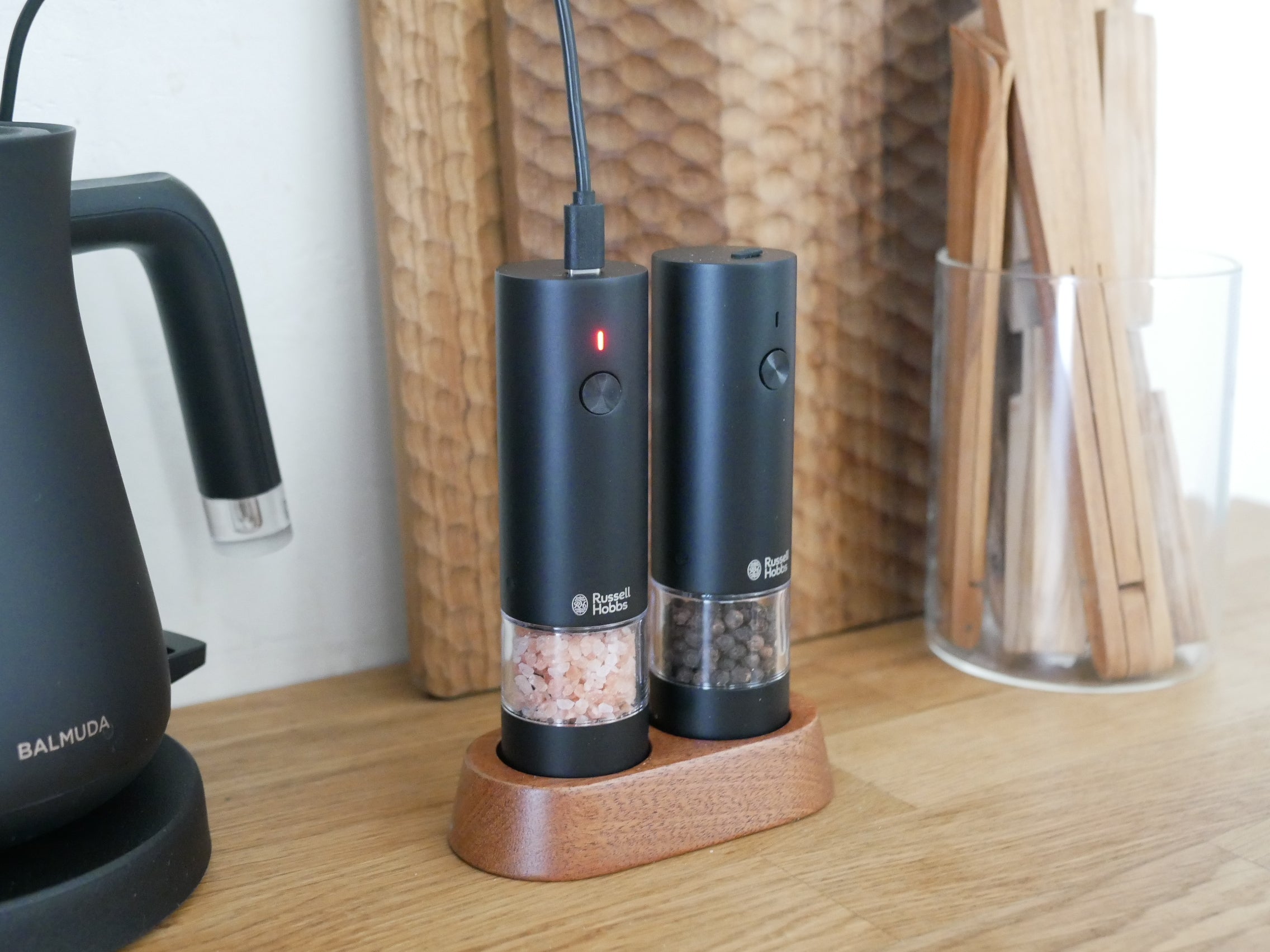 ＜Russell Hobbs/ラッセルホブス＞充電式ミルソルト＆ペッパーミニ