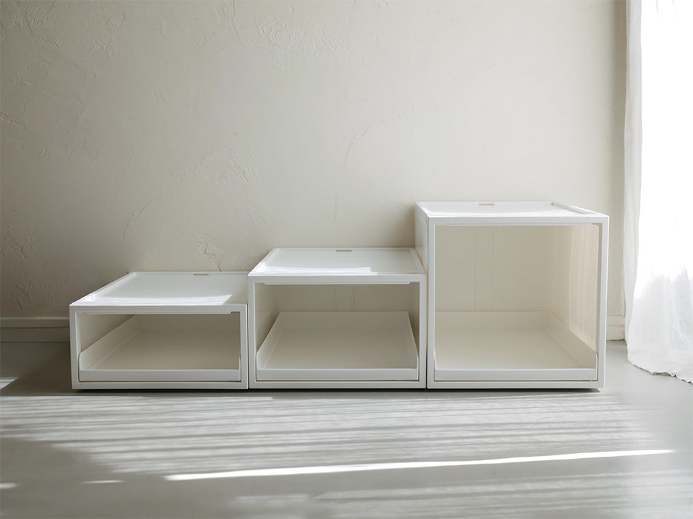 ＜like-it/ライクイット＞クローゼットシステム引き出し オープントレータイプ