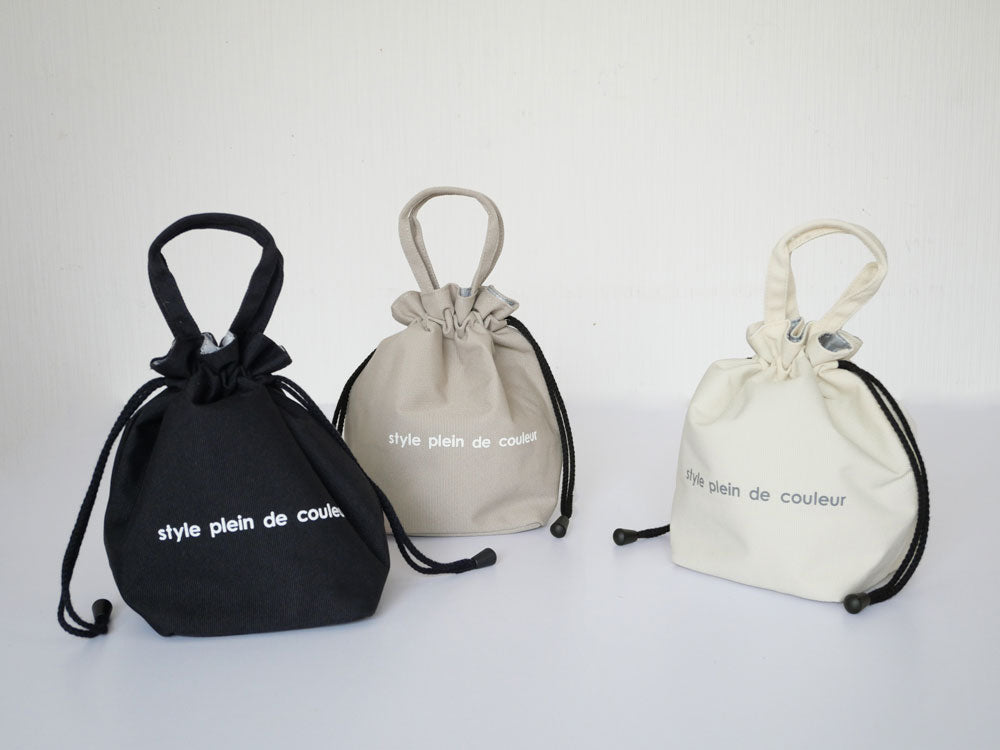 ＜style plein de couleur/スタイルプレンドゥクルール＞保温保冷ランチ巾着バッグ