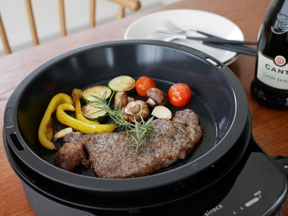 ＜siroca/シロカ＞ 多彩なプレートで楽しみひろがる おうちいろり