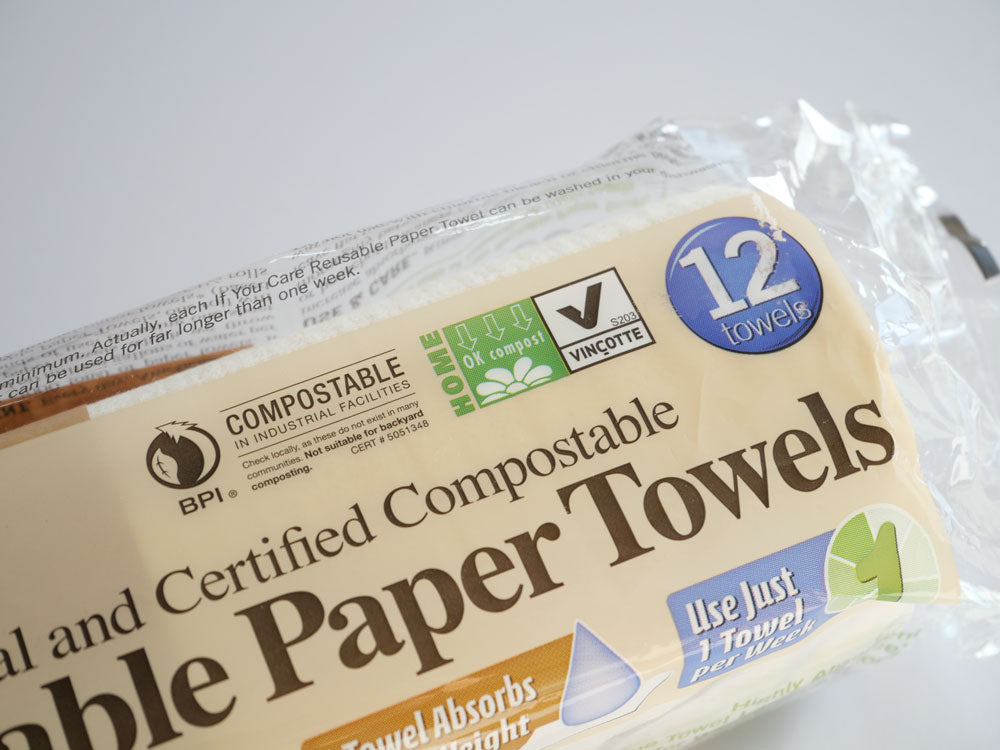 ＜if you care/イフユーケア＞100%ナチュラル高吸水リユーザブルペーパータオル