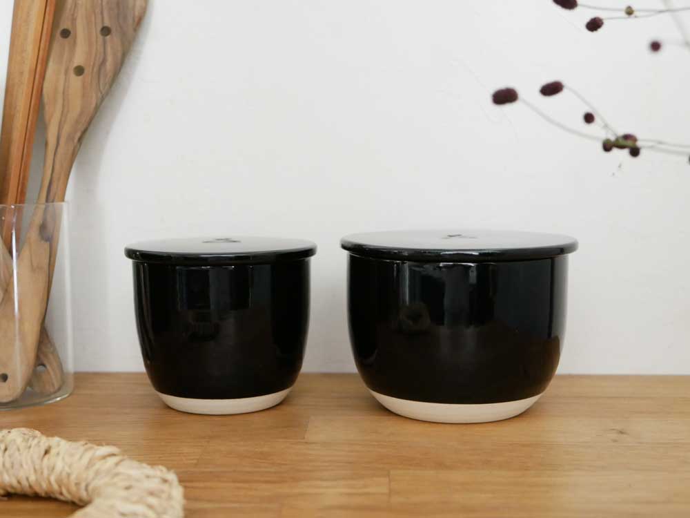 ＜かもしか道具店＞陶の飯びつ