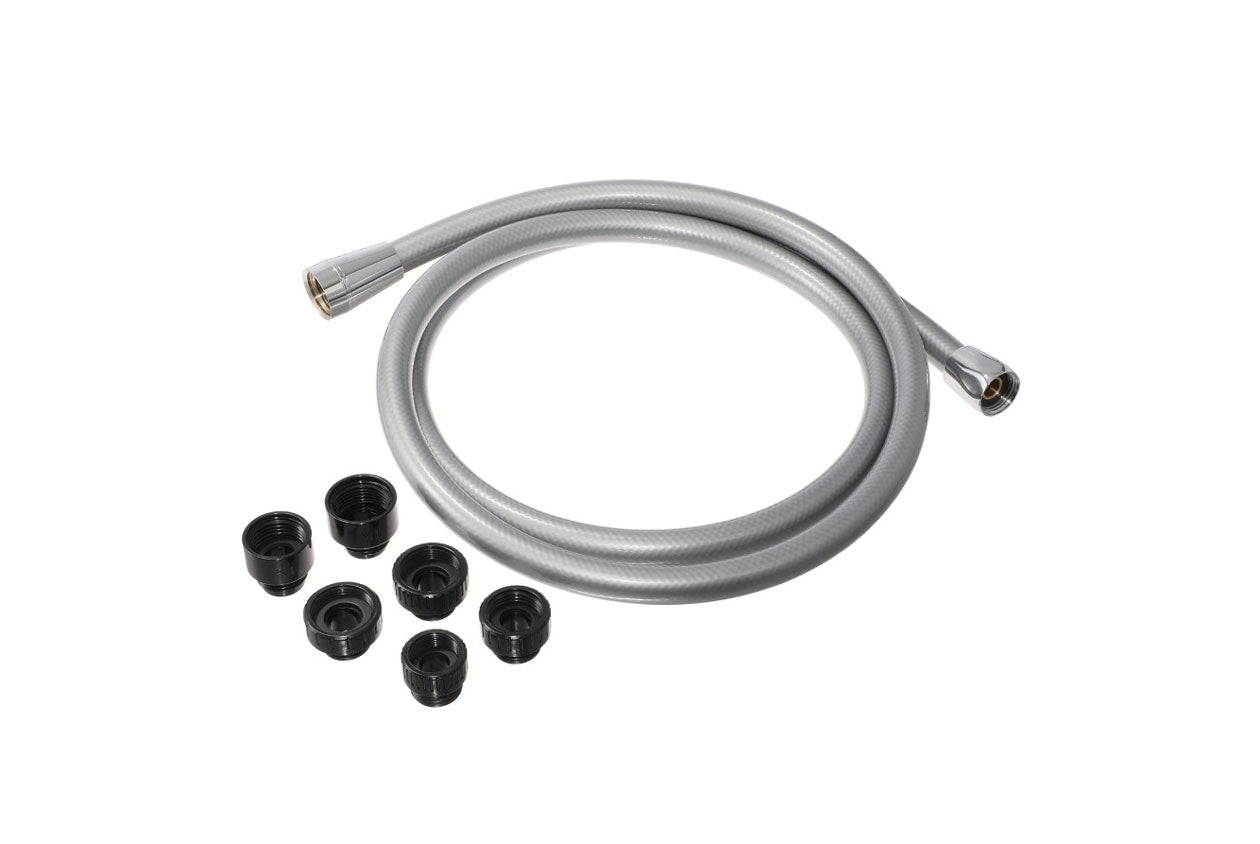 ＜Viva＞ナノバブルシャワーホース＋シルクレインシャワーヘッド セット