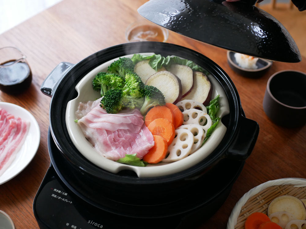 ＜siroca/シロカ＞ 多彩なプレートで楽しみひろがる おうちいろり