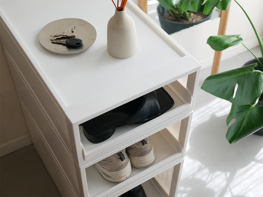 ＜like-it/ライクイット＞クローゼットシステム引き出し オープントレータイプ