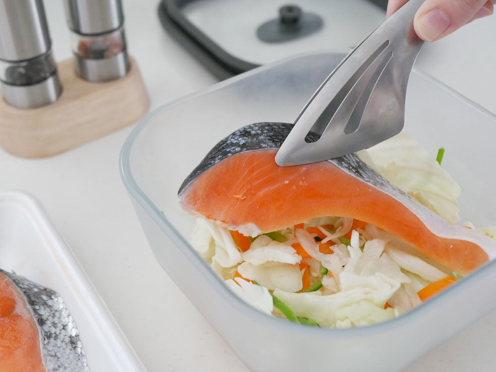 ＜evercook＞ガラス電子レンジ調理器