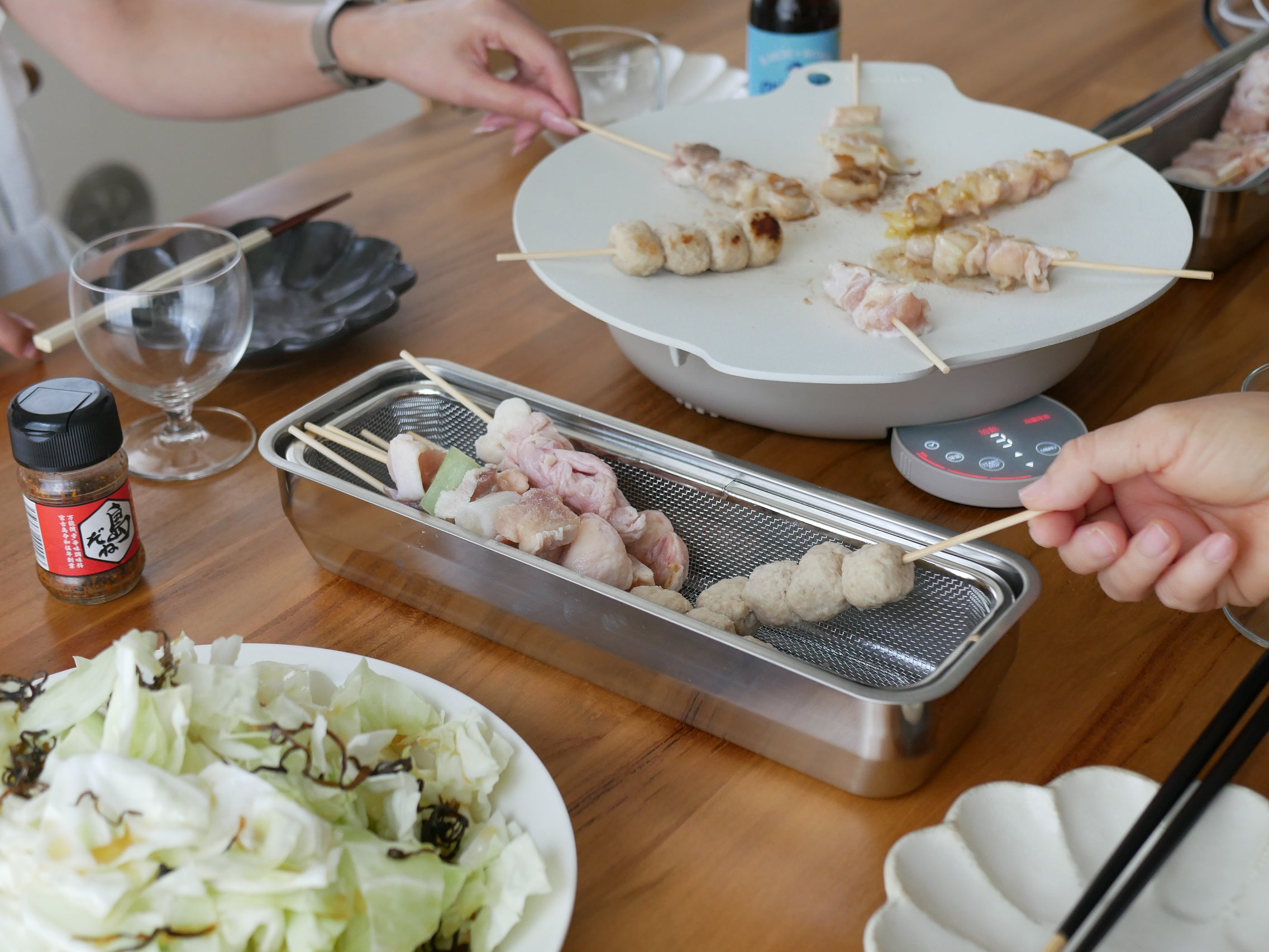 ＜Arnest/アーネスト＞1/2スリムサイズ お料理はかどる蓋付き角バット・角ザル