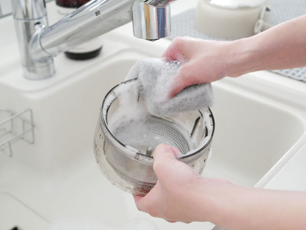 ＜recolte＞コンパクト精米機 クリームホワイト