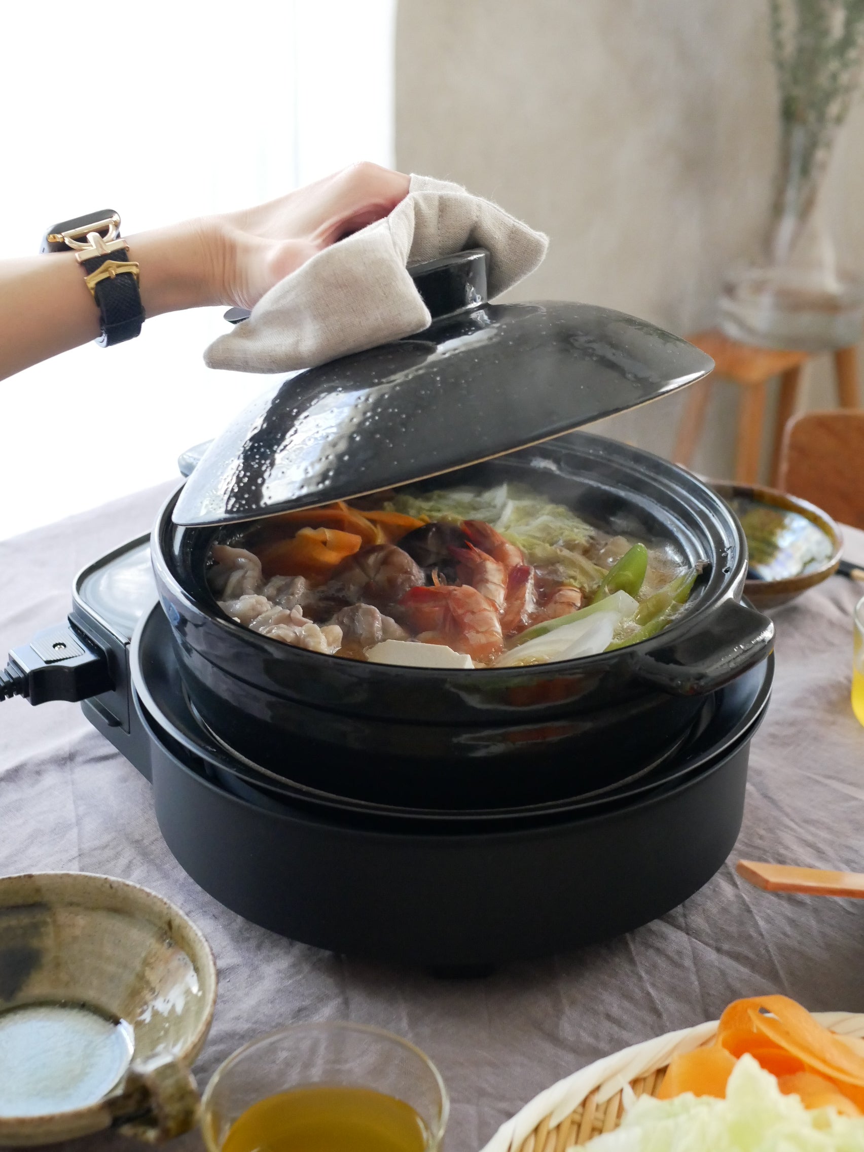 siroca/シロカ＞ 多彩なプレートで楽しみひろがる おうちいろり