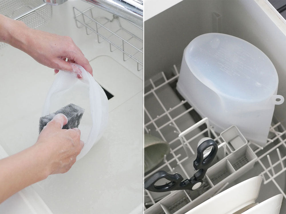 ＜コジット＞大きくひらくシリコンクックバッグ