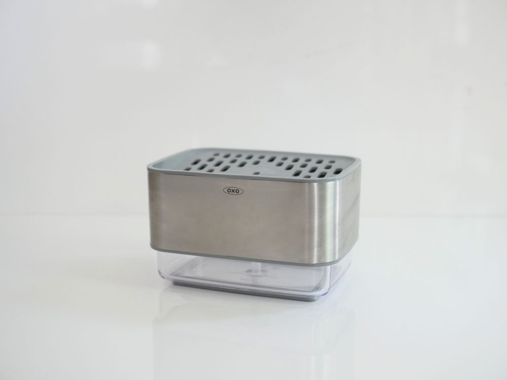 ＜OXO/オクソー＞ スポンジホルダー (ソープディスペンサー付)
