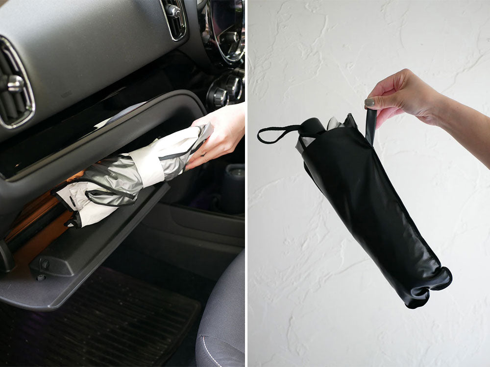 ＜CARFITY/カーフィッティ＞車内を守る 遮熱カーシェードパラソル