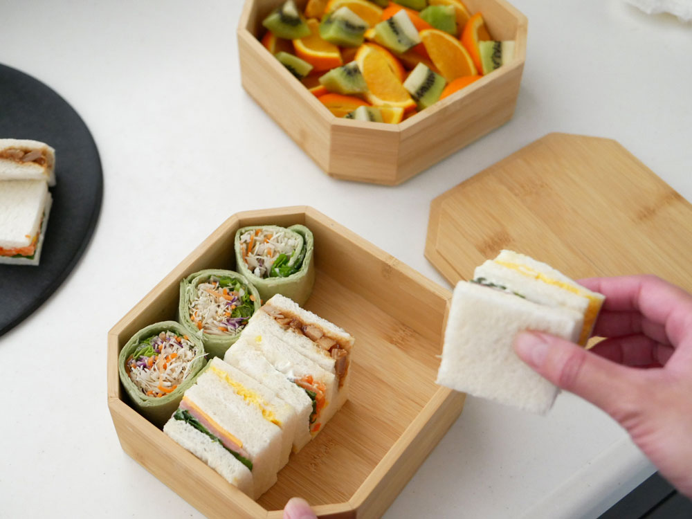 ＜若兆＞食洗機対応 竹のお重箱