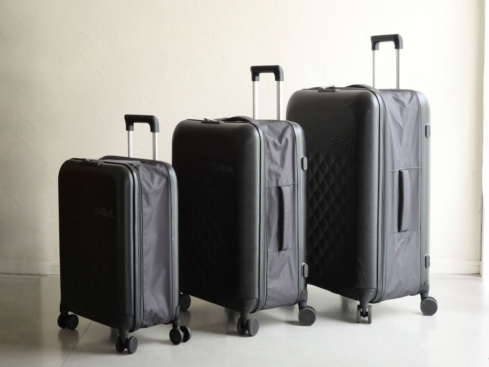 ローリンク スーツケース 100L キャリーケース 折りたたみ ウォームグレー ローリンク Rollink ローリンク スーツケース 100L LLサイズ 4輪タイプ