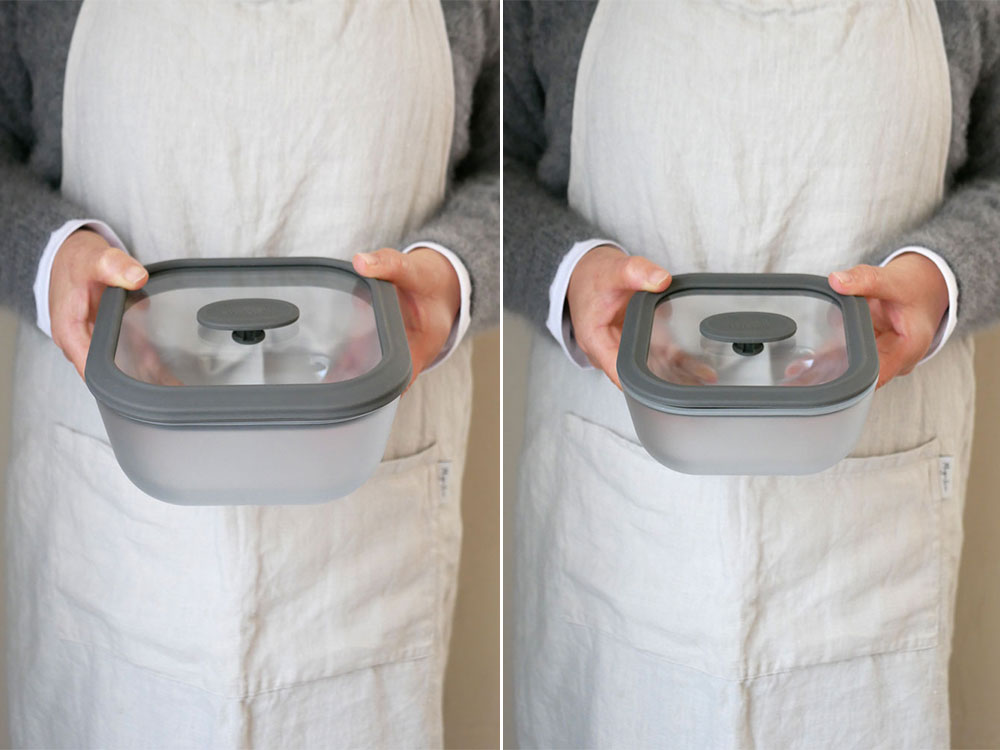 ＜evercook＞ガラス電子レンジ調理器