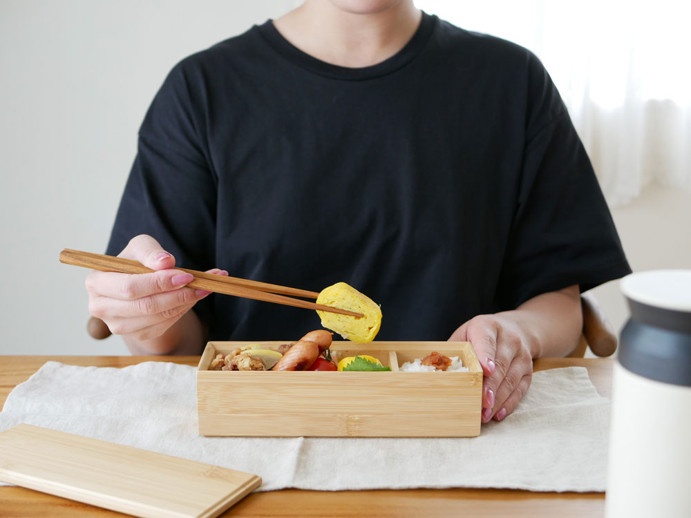＜若兆＞食洗機対応 竹のお重箱
