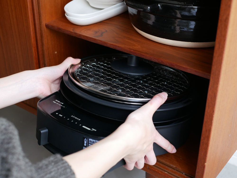 ＜siroca/シロカ＞ 多彩なプレートで楽しみひろがる おうちいろり