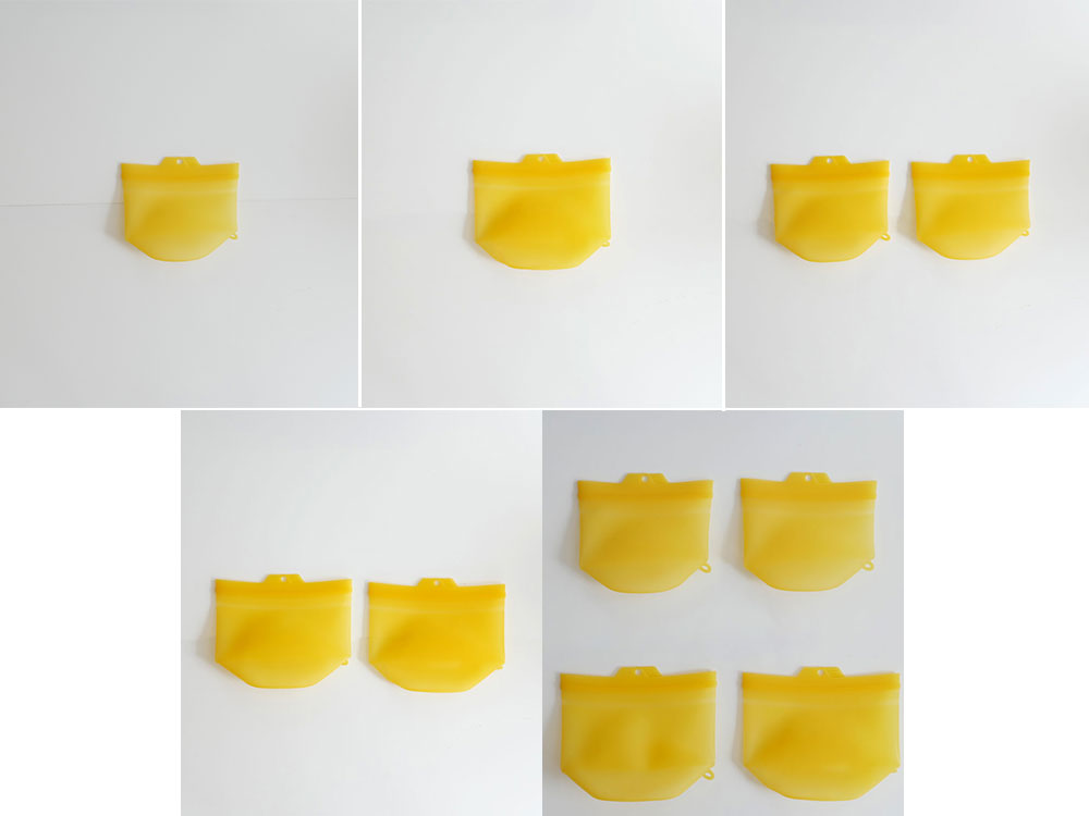 ＜コジット＞大きくひらくシリコンクックバッグ