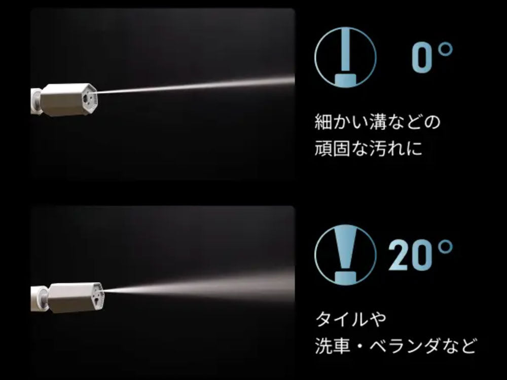 ＜T-PROFESSIONAL/ティープロフェッショナル＞ミラブルモデル ザ ハイドロクリーナー コードレス高圧洗浄機 アクアブラスト