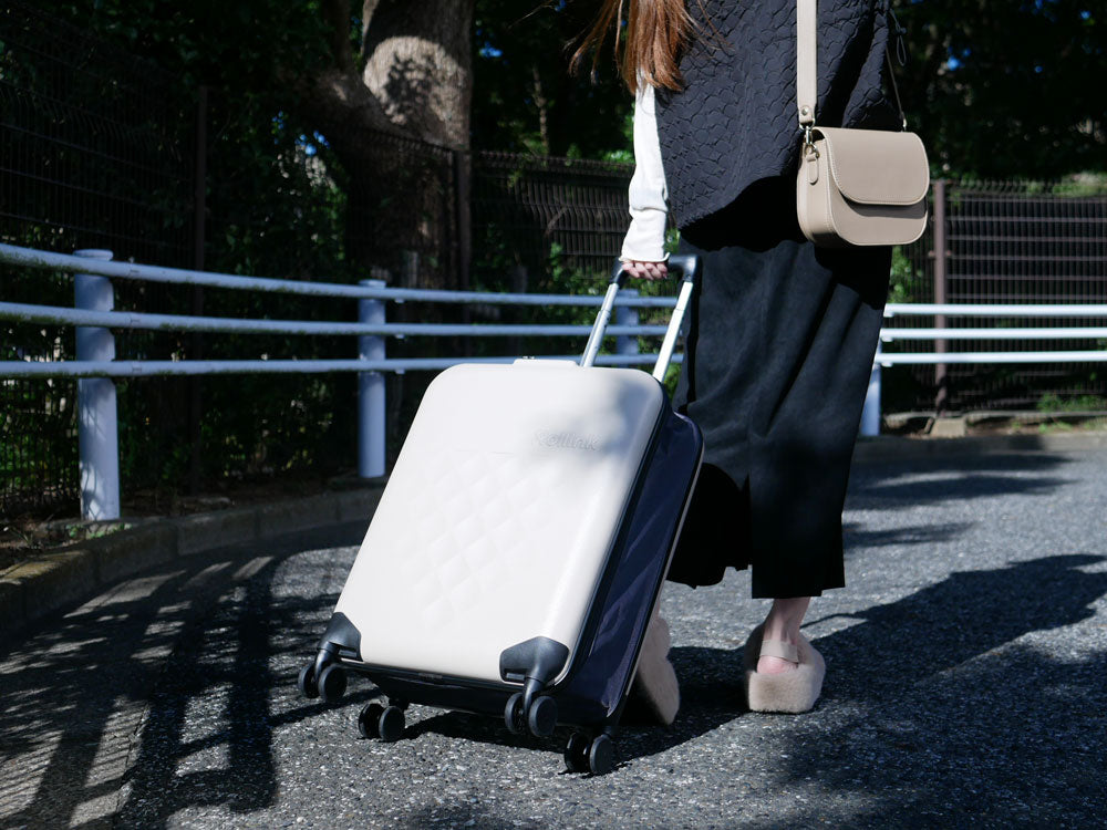 ＜Rollink/ローリンク＞折りたためる軽量4輪スーツケース