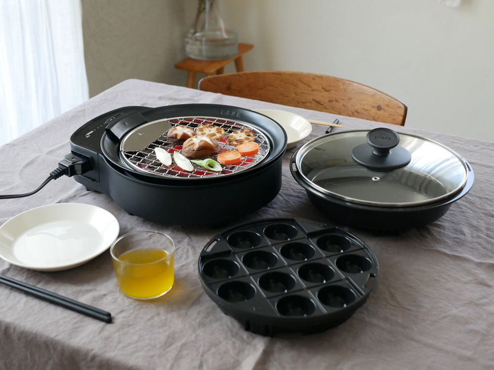 ＜siroca/シロカ＞ 多彩なプレートで楽しみひろがる おうちいろり