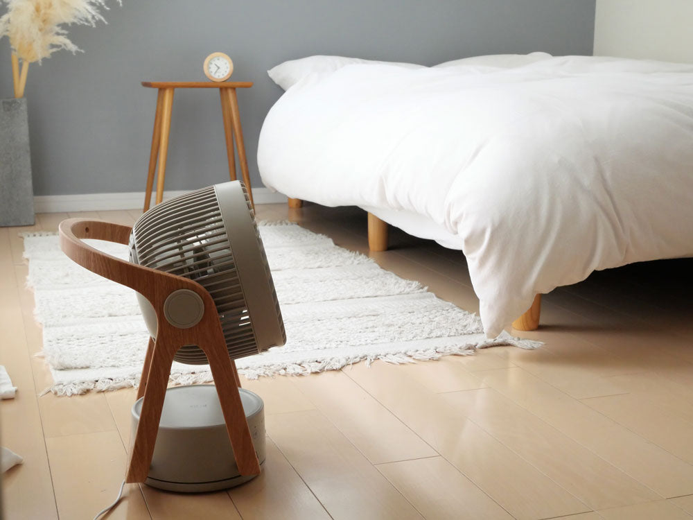 ＜THREEUP/スリーアップ＞WOOD STYLE 節電センサー付DCサーキュレーター