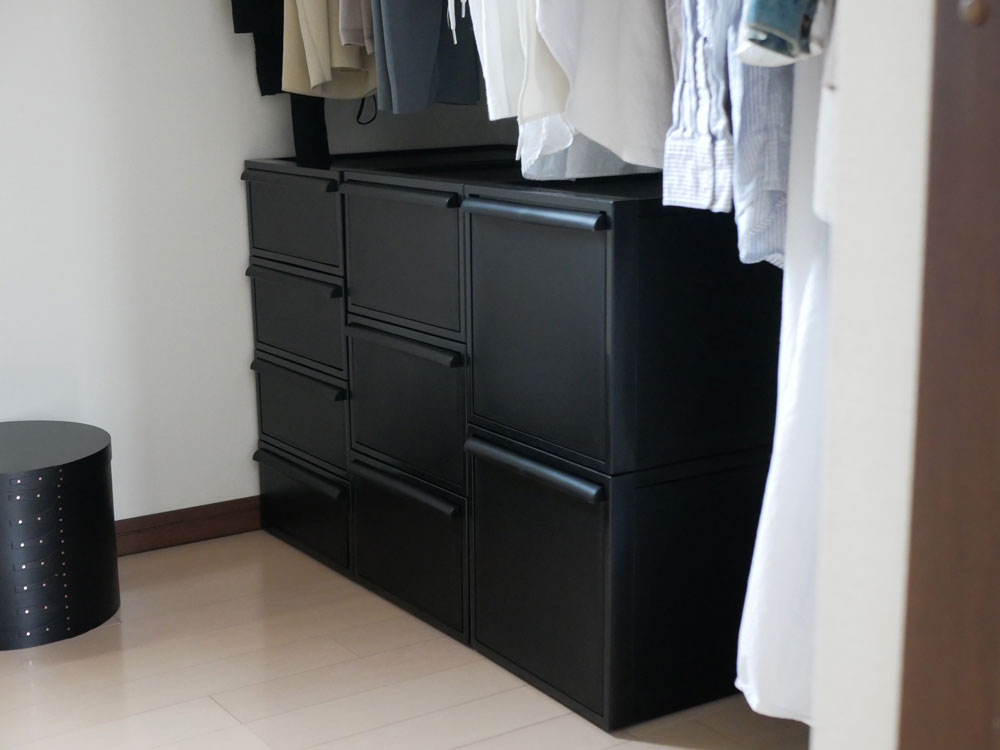 ＜like-it/ライクイット＞クローゼットシステム 引出し セット組