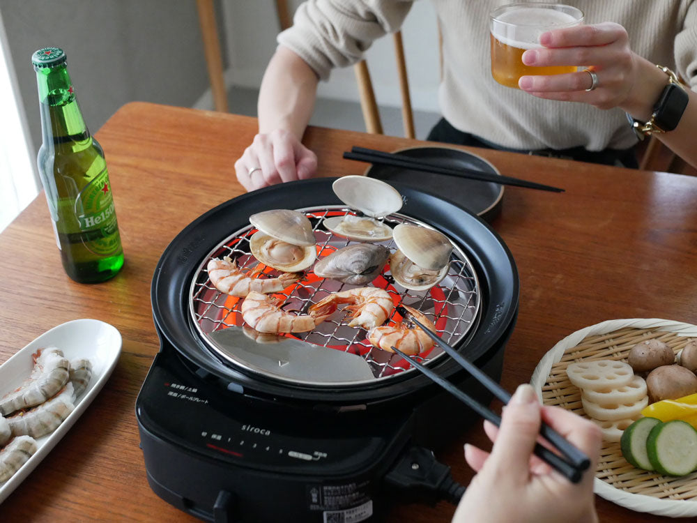 siroca/シロカ＞ 多彩なプレートで楽しみひろがる おうちいろり