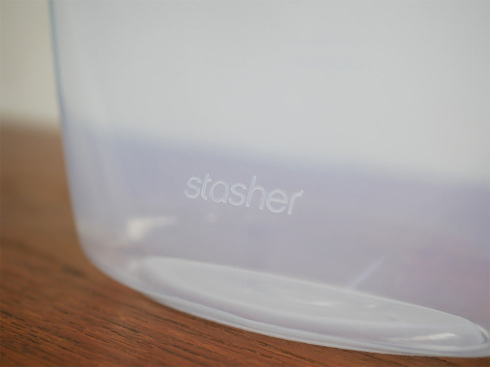 ＜stasher/スタッシャー＞調理もできるシリコン保存容器