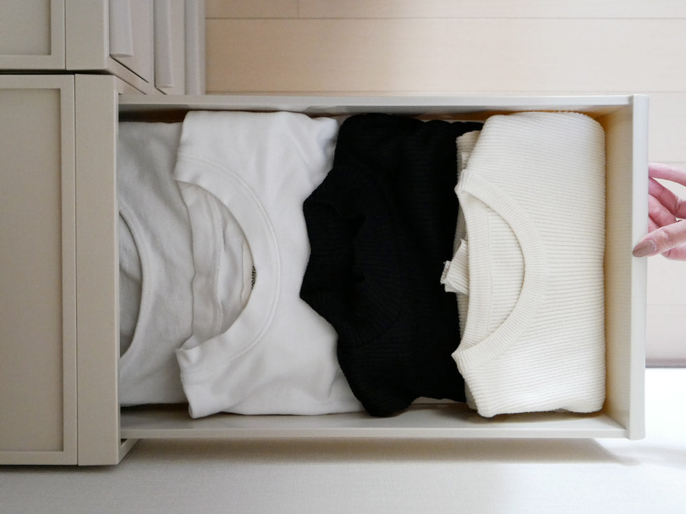 ＜like-it/ライクイット＞クローゼットシステム 引出し セット組